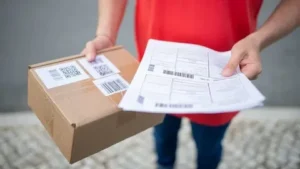 Legal courier service loading legal files into a van
